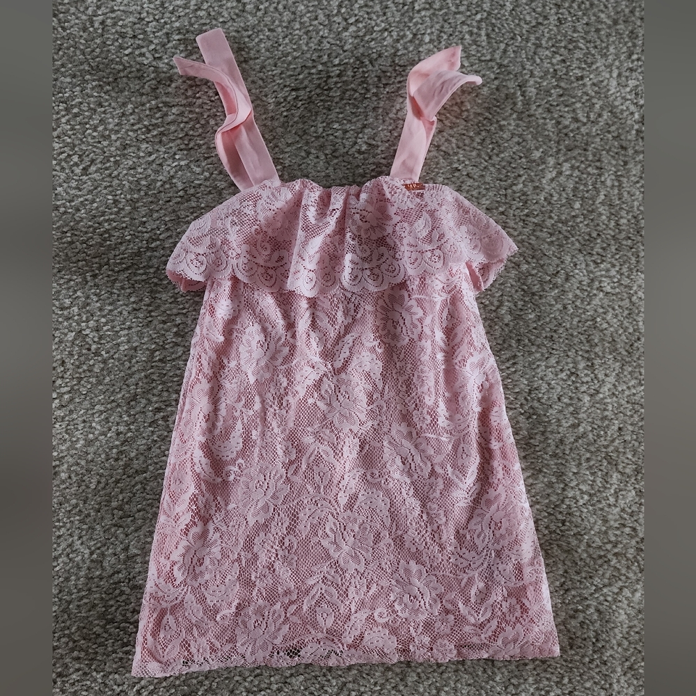 DKNY girls lace dress, size 5
